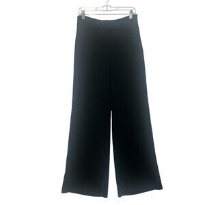 Express Women's Size 6 Wide Leg Dress Pants Black High Rise Zipper New